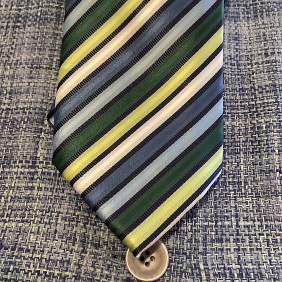 Haggar Men’s Neck Tie Polyester Stripes - Picture 4 of 9